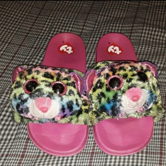rainbow cheetah beanie boo